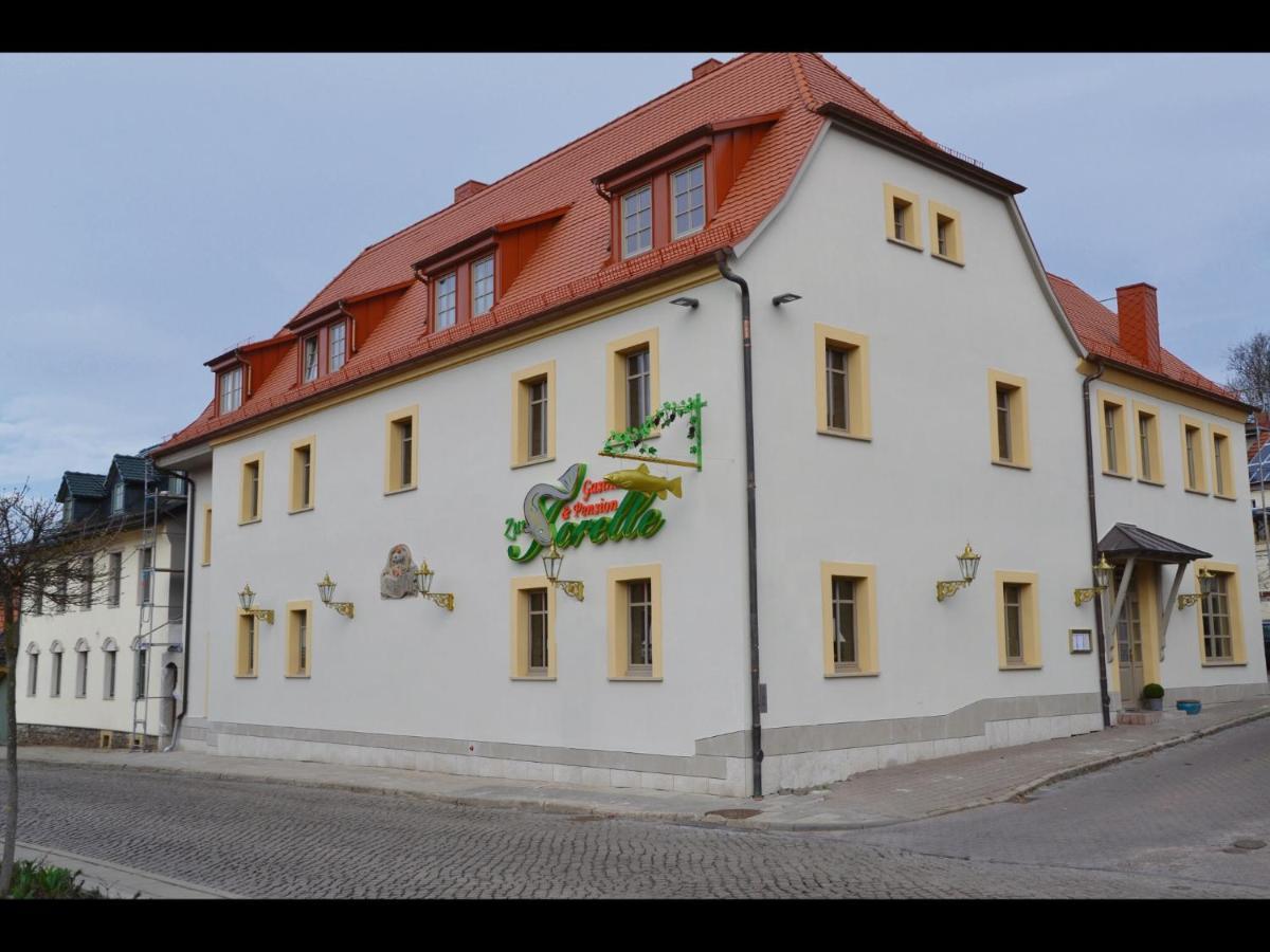 Pension Gasthaus Zur Forelle Seeburg  Exterior photo